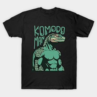 Komodo Dragon Man T-Shirt